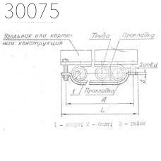 Подвески судовых трубопроводов тип 5-95х1-АМг 89 мм РИДФ.301525.001 0,15 кг